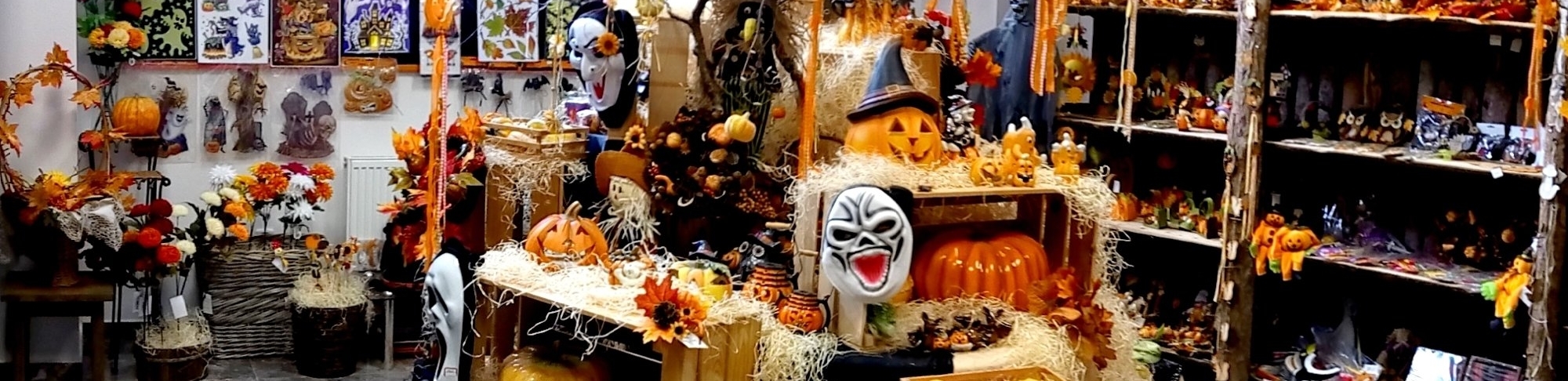 Halloween, dušičky a podzimní dekorace